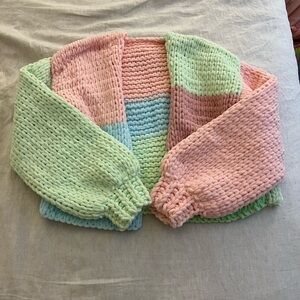 Chunky Knit Pastel Sweater